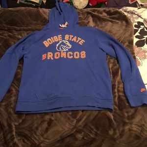 Boise State Broncos Blue Nike sweatshirt